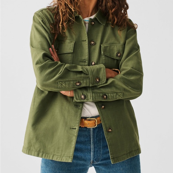 Faherty Jackets & Blazers - Faherty Stretch Surplus Savannah Jacket